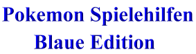 Pokemon Spielehilfen